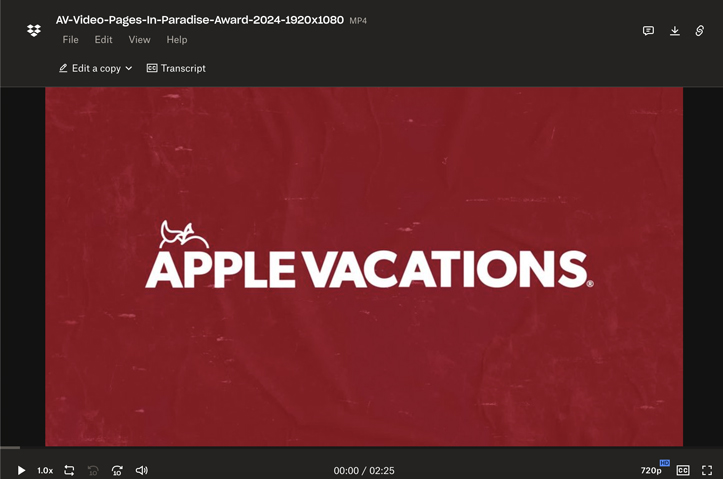 Pages in Paradise by Apple Vacations