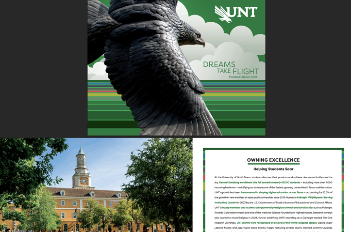 UNT President's Report by University of North Texas