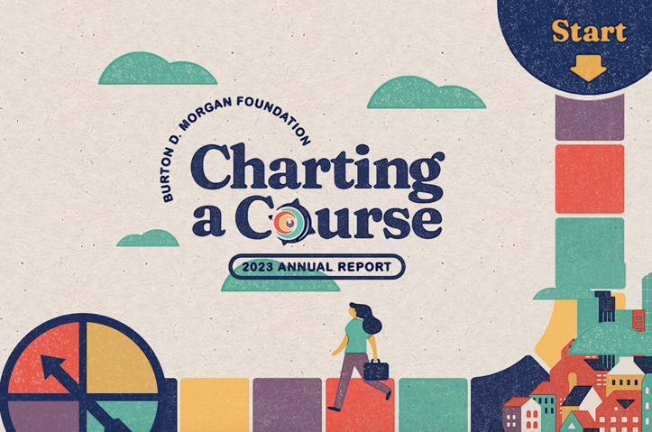 Burton D. Morgan Foundation 2023 Annual Report - Charting a Course by TRIAD Communications, Inc.