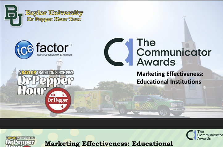 Revitalizing Tradition: The Fall 2024 Baylor Dr Pepper Hour Tour – A Journey of Engagement by ICE Factor