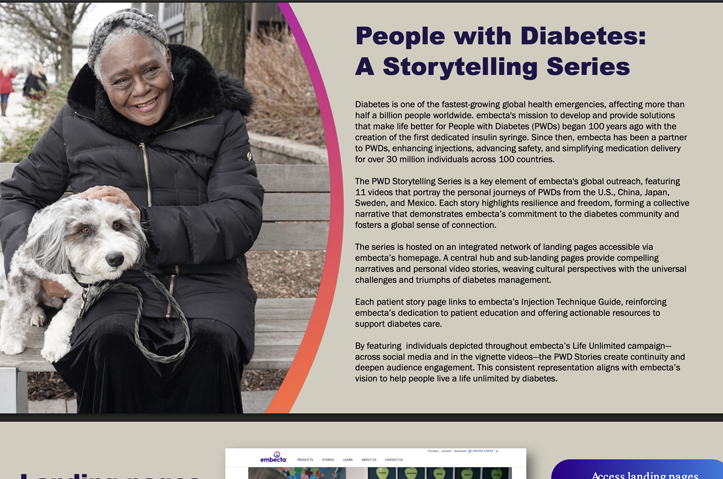 People With Diabetes: A Storytelling Series by Addison Whitney