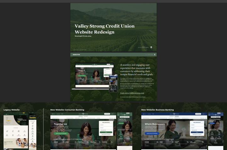 Valley Strong Website by Meaningful Works
