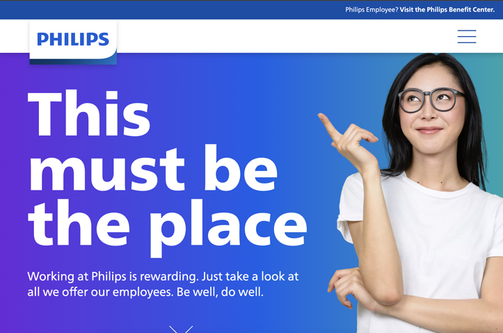 Philips US Benefits Website by Segal Benz