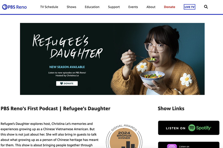 PBS Reno | Refugee's Daughter by PBS Reno