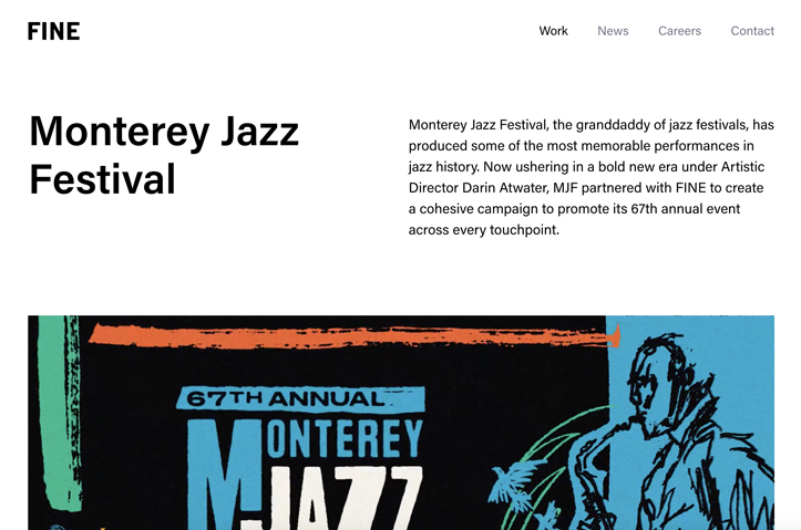 Monterey Jazz Festival by FINE