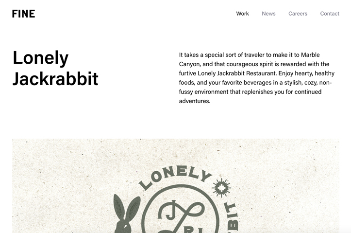 Lonely Jackrabbit Restaurant by FINE
