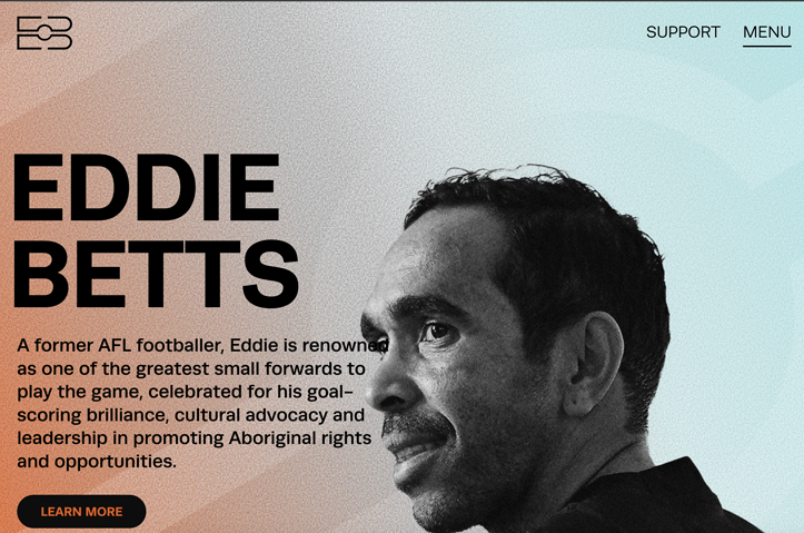 Eddie Betts by Rock Agency