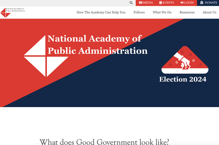 What does Good Government Look Like? by National Academy of Public Administration