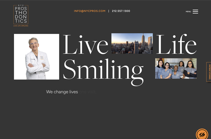 NYCProsthodontics Website by Reitdesign, Inc.