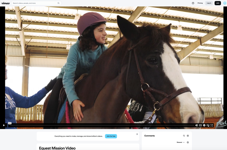 Equest Mission Video by Pixl Production