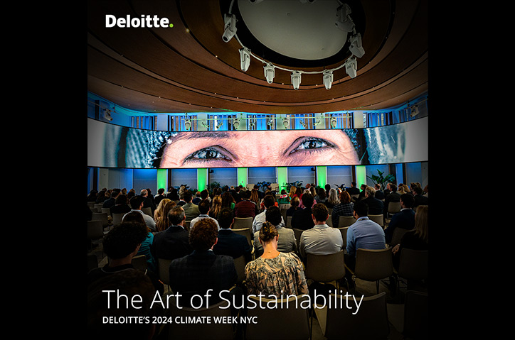 The Art of Sustainability: Deloitte’s 2024 Climate Week NYC by Deloitte