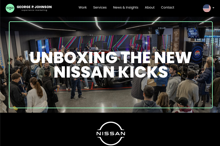Nissan KICKS Launch by George P. Johnson Experience Marketing