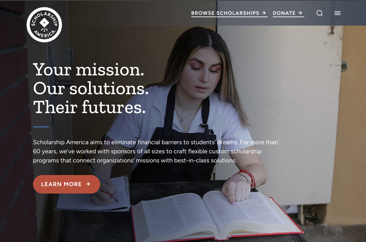Scholarship America by Mindgrub Technologies