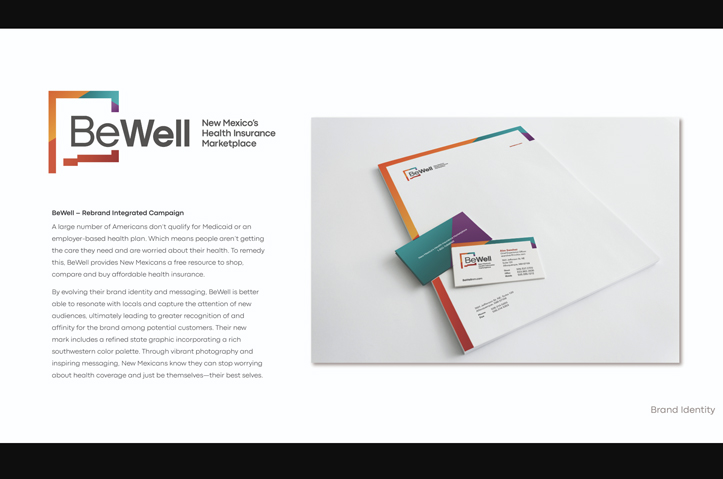 BeWell Brand Refresh Campaign by K2MD Health