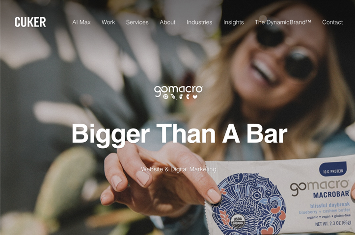 GoMacro – Bigger Than A Bar by Cuker