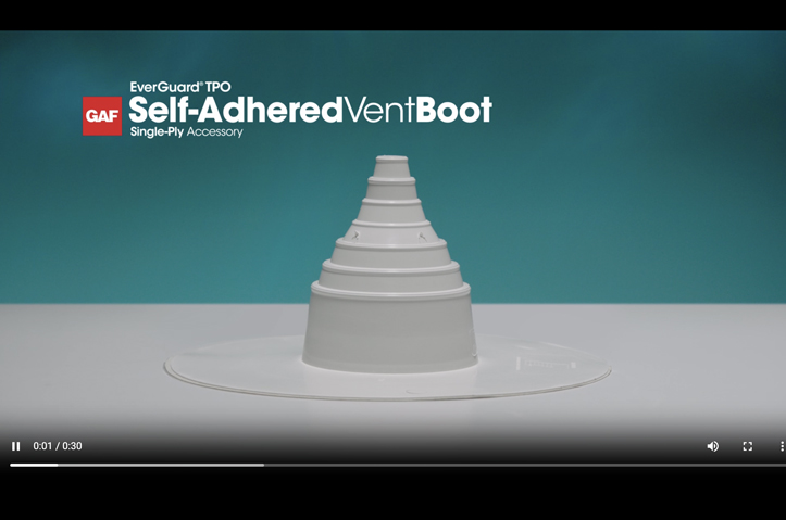 GAF Self-Adhered Vent Boot by GAF
