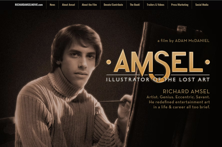 AMSEL: Illustrator of the Lost Art by Cinemalad Productions