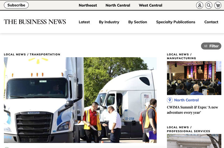 The Business News Website by Blue Door Consulting