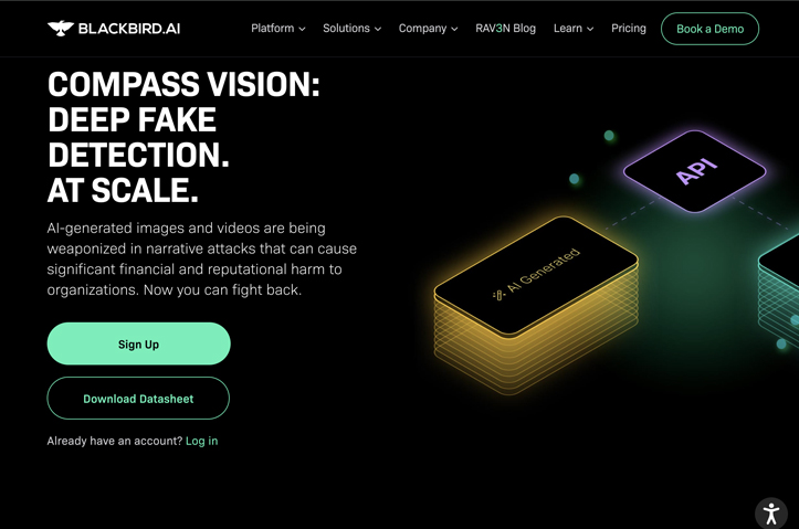 Compass Vision & Compass Context: Safeguarding Organizations from Narrative Attacks Created by Misinformation, Disinformation and Deepfakes by Blackbird.AI