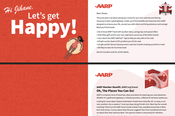 AARP Get Happy Notecards by AARP