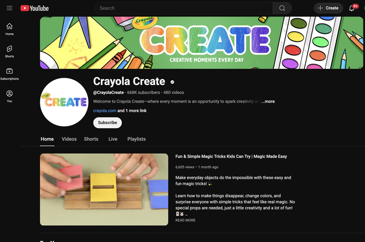 Crayola Create x TheSoul: Fostering Creativity, One View at a Time by TheSoul Publishing