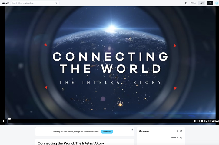 Connecting the World: The Intelsat Story by Lumen Technologies