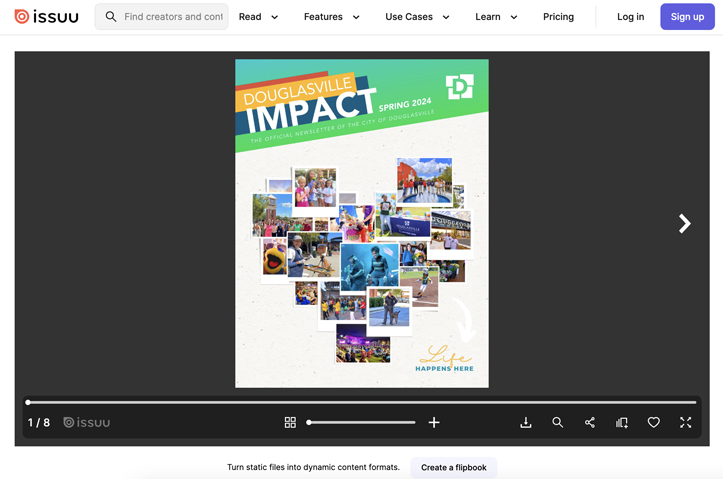 Impact that Matters Newsletter by City of Douglasville