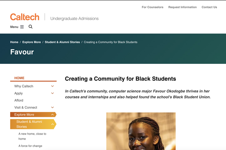 Creating a Community for Black Students at Caltech by Carnegie Higher Ed
