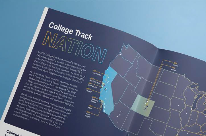 College Track Annual Report 2024 by Ratkaj Designs
