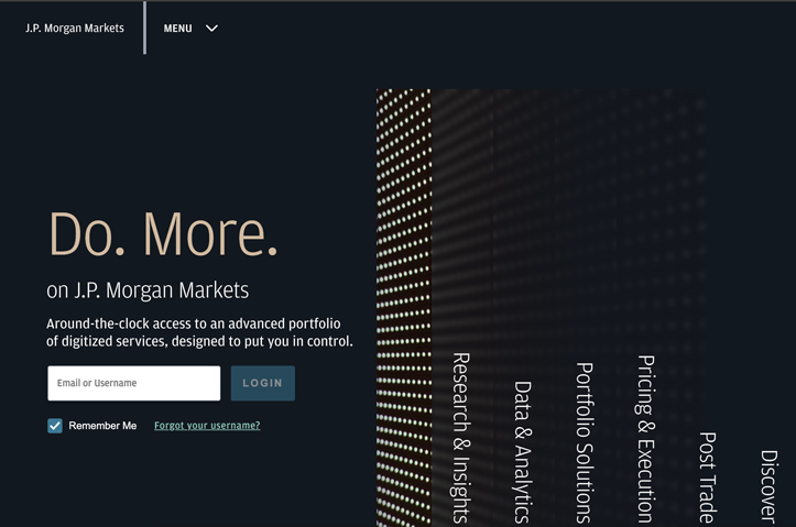 J.P. Morgan Markets by Monk London