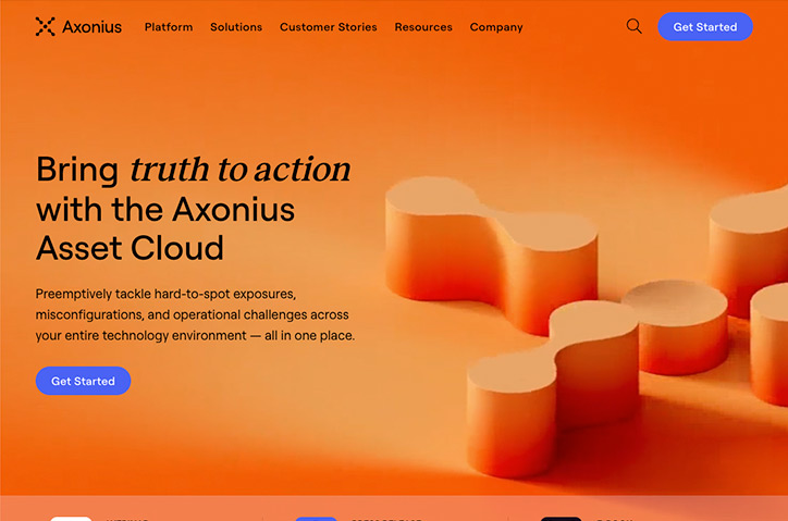 Axonius.com Redesign by Rebellion Design Co.