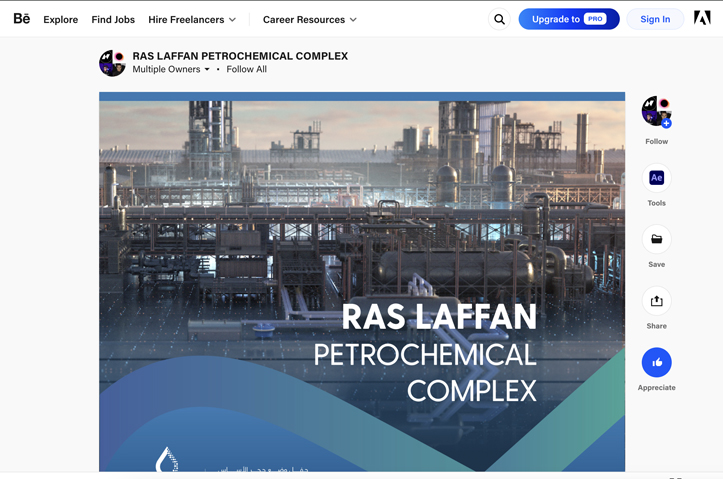 QatarEnergy Ras Laffan Petrochemical Complex – Immersive venue for the Groundbreaking Ceremony by NAOS Multimedia Studio