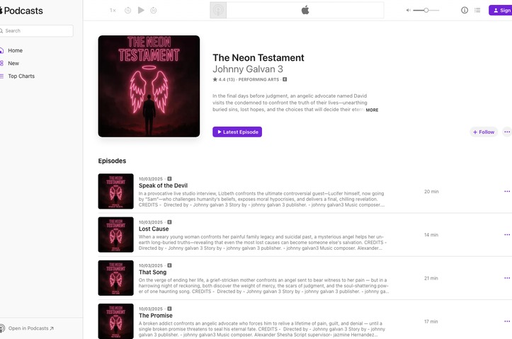 The Neon Testament by The Writing Company