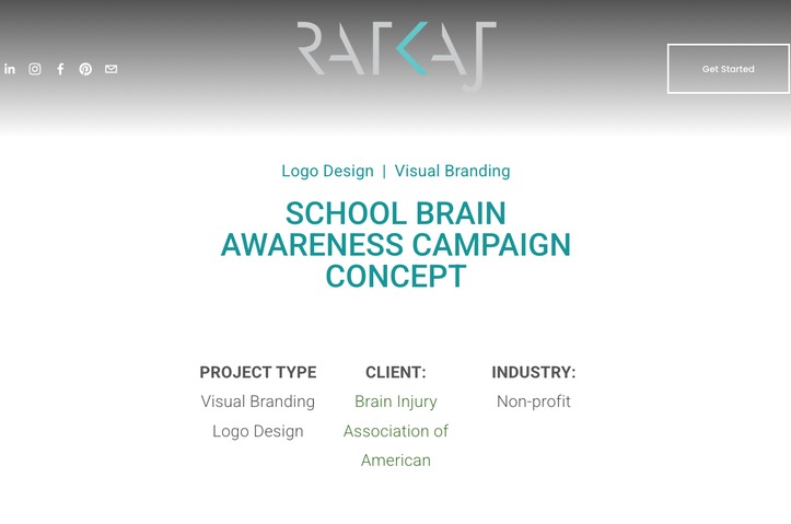 BIAA Brain Health for Kids Campaign by Ratkaj Designs