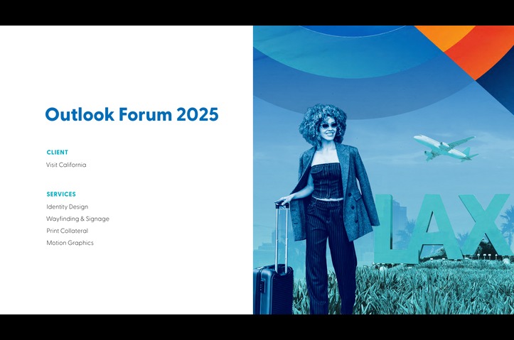 Visit California 2025 Outlook Forum by Page Design Group