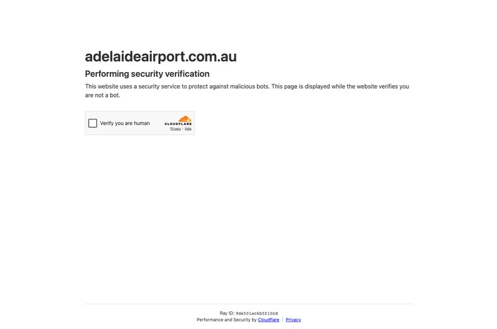 Adelaide Airport by Deepend