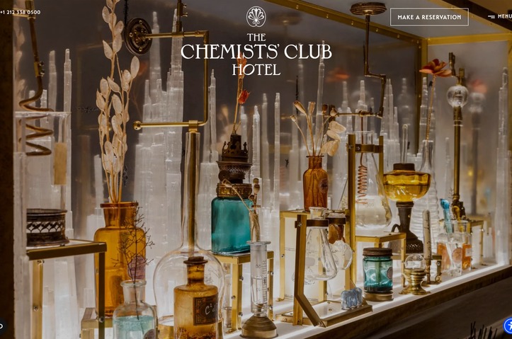 The Chemist's Club Hotel - New Digital Project by eMascaro Cross Media S.L.