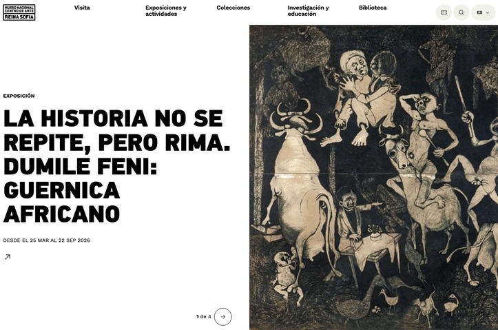 Museo Reina Sofía Website by Museo Reina Sofía