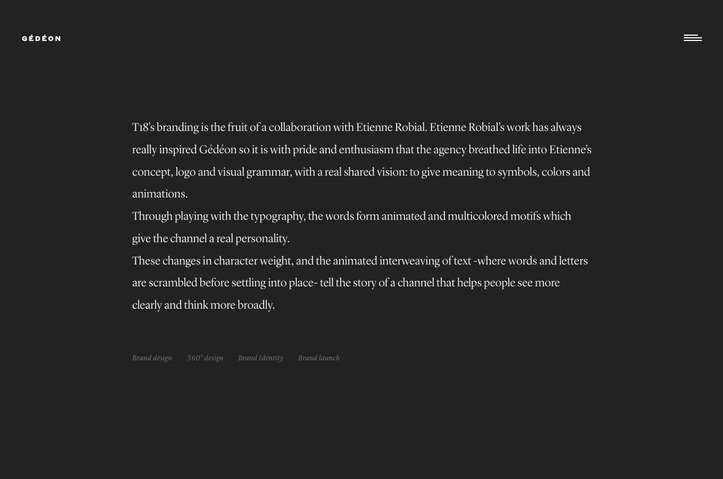 T18 - GLOBAL BRANDING by Gedeon