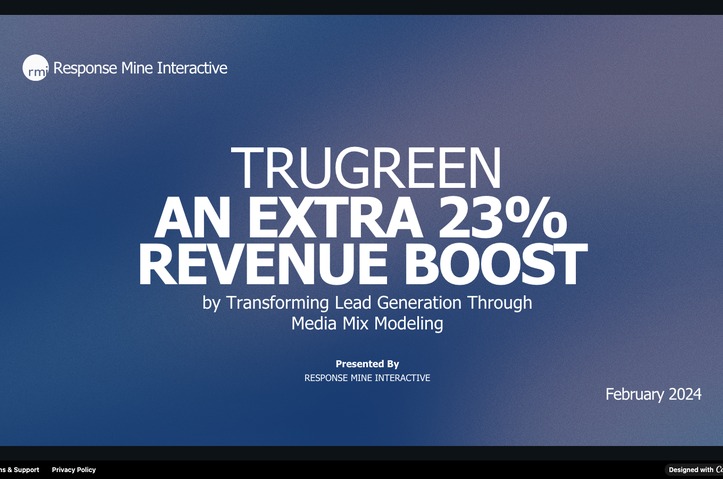 An Extra 23% Revenue Boost - TruGreen by Response Mine Interactive