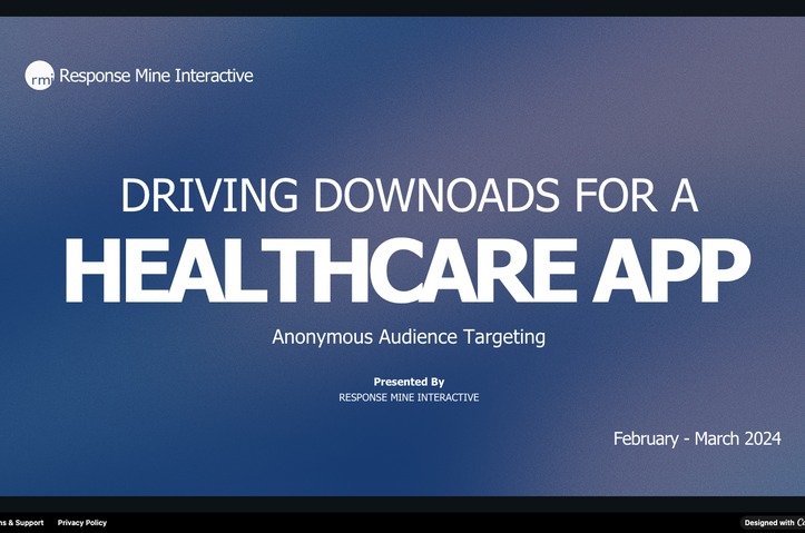 Driving Downloads for a Healthcare App by Response Mine Interactive