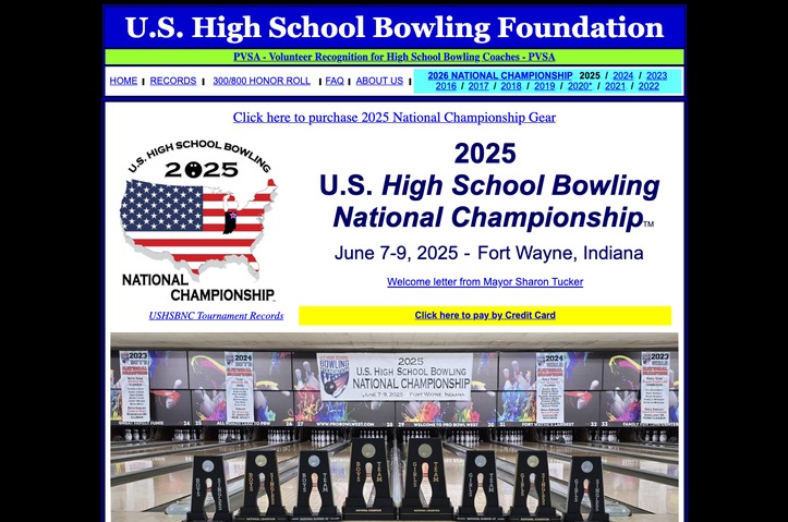 U.S. High School Bowling National Championship by U.S. High School Bowling Foundation