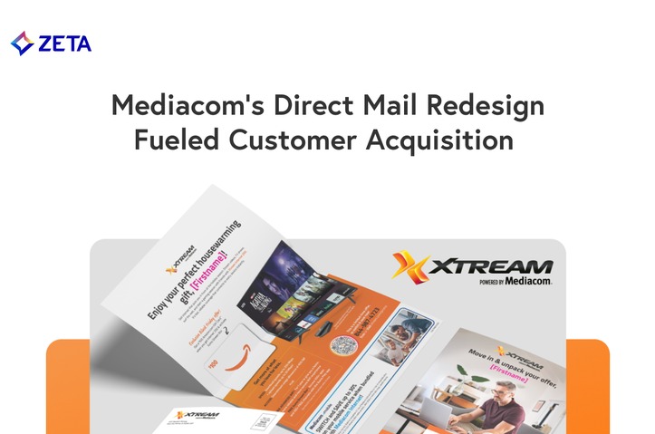 Mediacom Xtream Direct Mail Redesign by Zeta Global