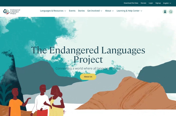 Endangered Languages Project by Constructive