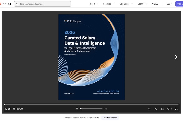2025 Curated Salary Data & Intelligence by KHS People