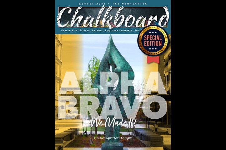 Chalkboard- Internal Newsletter by Teacher Retirement System