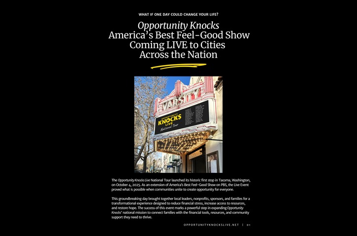 Opportunity Knocks Live by Opportunity Knocks