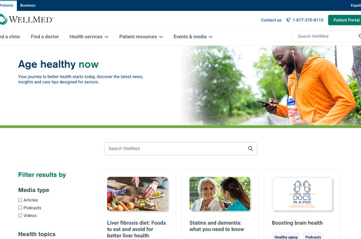 Age Healthy Now blogs by WellMed Medical Management