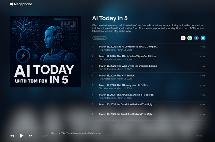 AI Today in 5 by Texas Hill Country Podcast Network