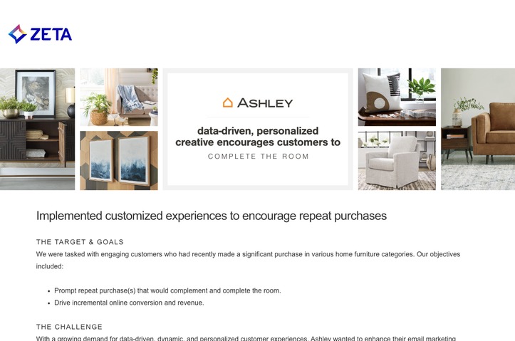 Ashley Complete the Room Journey by Zeta Global